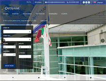 Tablet Screenshot of castelmarhotel.com.br